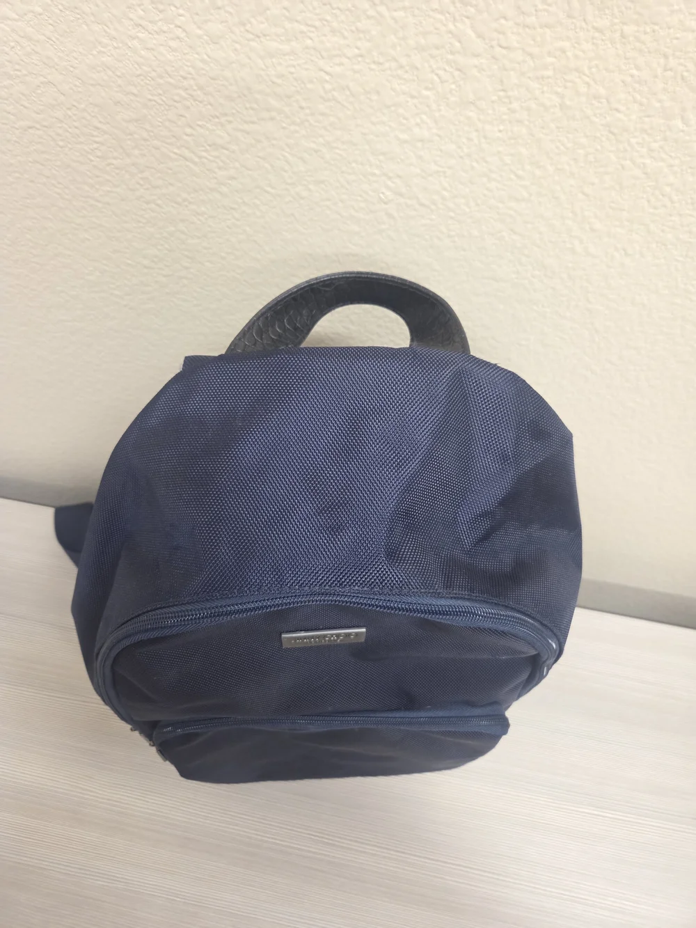Jimmy Choo Parfums Navy Blue Backpack